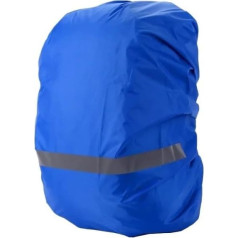 HESHUYAN Regenschutz Rucksack Waterproof Reflective Backpack Rain Cover, Outdoor, Camping, Hiking, Climbing, Dust Raincover, Fashion, 20L-60L Rucksack Regenschutz(Blue,M-30-45L)