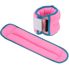 PATIKIL Ankle Weights, Leg Loops, Adjustable 3lb Ankle Weight Sets, Pink