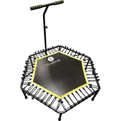 Sveltus Trampolin Performance 120 cm Unisex Erwachsene, Schwarz/Gelb