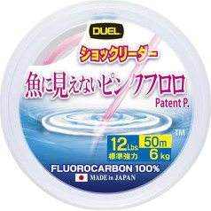 Duel Fish Cannot See Pink 50 M Fluorocarbon 0.280 mm