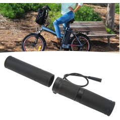 Electric Bicycle Speed Control Handle, Speed Control Handle, Waterproof E-Bike Gas Handle, Waterproof Throttle Lever for 12V-72V E-Bikes