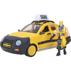 Fortnite FNT0817 Joy Ride Vehicle Taxi Cab, Includes Movable Action Figure, Toy from 8 Years