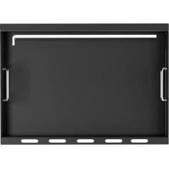 WELL GRILL Full-Size Plancha Grill Plate with Handles for Weber GS4 Genesis II 300 Series, Genesis II E-310 S310 E315 E330 E-325s S-325s EX-325s, Genesis 2022 Series Gas Grill, BBQ Grill Pan