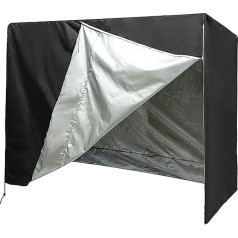Viitech Hammock Cover 2/3 Seater Waterproof Dustproof Anti-UV Tear Resistant Garden Hammock Cover Foldable Home Garden Patio Yard