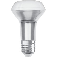 OSRAM LED Superstar R63, E27 Socket, Dimmable, Warm White, Replaces a Standard 60 Watt Bulb, 36 Degree Beam Angle, Pack of 6