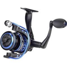 Nostalgie Fishing Reel Summer One Way Clutch System Low Profile Spinning Reel 9+1 Ball Bearing Max Drag 8kg Carp Fishing Reel Ultra Smooth (Color : Centron, Size : 3000 Series)