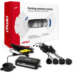 Autostāvvietas sensora komplekts zem kameras un lcd displeja melns 22mm -02989 -02989