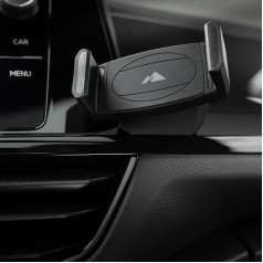 BLACKMOUNT® Premium Mobile Phone Holder for VW T-Roc (2022) - The Best Mobile Phone Holder Especially for Your Car Model - Made in Germany - High Quality Like Original Accessories - Smartphone Mobile
