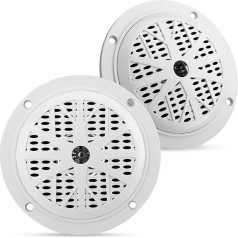 Pyle PLMR41W 4 inch Dual Cone Waterproof Stereo Speakers