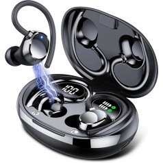 QXQ Bluetooth Headphones Sport, In-Ear Headphones Wireless Bluetooth 5.3, with Charging Case, LED Display, IPX7 Waterproof Earbuds, Comfort Fit, 60 Hours Playtime