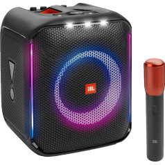 JBL PartyBox Encore - Portable Party Speaker for Indoor and Outdoor Use - With Built-in Lights, IPX4 Design and Deep Bass - 10 Hours Runtime - Black