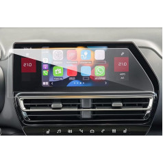 YEE PIN 10 Inch Screen Protector Compatible with Citroen C5 Aircross 2022+ Navigation Protective Film GPS Navigation Film 9H Tempered Glass Protection Scratch Resistant