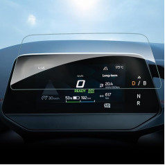 SHAOHAO Compatible with VW ID.3 / ID.4 / ID.5 / ID.Buzz 2021-2024 5.3-inch Instrument Panel Screen Protector 9H Anti-Fingerprint Tempered Glass Screen Protector Tempered VW id3 id4 id5 Accessories