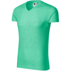 Slim Fit T-krekls ar V veida kakla izgriezumu M MLI-14695 / L