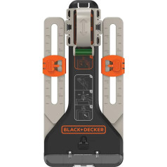 Black+Decker BDMKIT101C MarkIT Werkzeug-Set zum Aufhängen von Bildern, mehrfarbig, 15 x 5,6 x 31 cm
