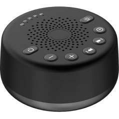 Easysleep White Noise Machine Baby White Noise Sleep Aid for Baby Children 25 Soothing Sounds 32 Volume 5 Timer Memory Function for Home Office Travel