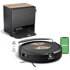 iRobot Roomba Combo j9+ Vacuum and Mop Robot with Automatic Suction / Refill Station, Mapping, PrecisionVision Navigation, 4-Stage Cleaning, Object Detection/Avoidance, Voice Assistant Compatible
