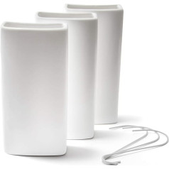 Ligano Radiator Humidifier White - Ceramic Water Humidifier for Heating - Pack of 3
