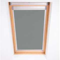 Bloc Skylight roller blind 102 for Velux roof window, block-out, black, 104