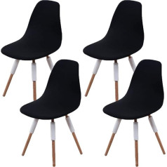 CHNSHOME Chair Covers Dining Room Chairs Scandinavian Chair Covers Stretch Scandinavian Dining Room Chairs Kitchen Chair Slipcovers Set of 4