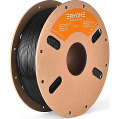 ERYONE Carbon Fibre Filament 1.75 mm +/- 0.03 mm, 3D Printing Filament, Fit Most FDM Printer, PP CF Black, 700 g Spool