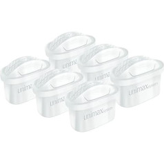 Pack of 6 Universal Water Filter Cartridges to fit Brita Maxtra Jugs