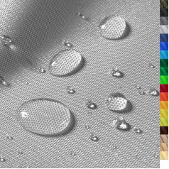 1buy3 Premium Waterproof Polyester Fabric with 8,450 mm Hydrostatic Head for Tents, Tarpaulins, Covers, Outdoor Clothing etc. Dimensions 200 x 160 cm Tear-Resistant and Easy to Clean (Colour 17 /