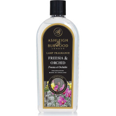 ASHLEIGH & BURWOOD Freesia & Orchid 1000 ml Lamp Fragrance, Sandalwood, Colourless