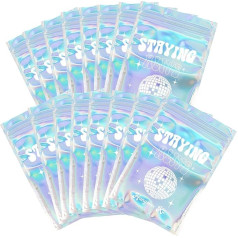 KARAQY Stayin' Alive Hangover Kit Bags, Last Disco Hangover Bags Recovery Kit Bags for Hen Night Wedding Bridal Shower Engagement Party Supplies Decorations