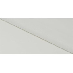 Brittney Baumwoll-Stramin, antikweiß, 28 Fäden, weiß, 75cm x 50cm
