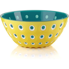 Guzzini - Le Murrine, Bowl, Bowl - Light Yellow/White/Aquamarine, Diameter 25 x Height 11 cm | 2700 cc - 279425225