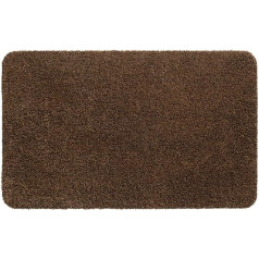 F & S Hamat Fußmatte Aqua Stop Waschbar 50 x 80 cm Brown