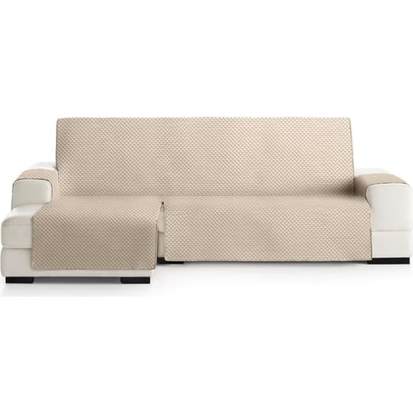 Eysa Oslo Sofa Throw Polyester C/1 Beige-Ecru Chaise Longue 290 cm Suitable for Sofas from 300 to 350 cm