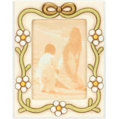 THUN Medium Daisy Photo Frame with Ceramic Bow