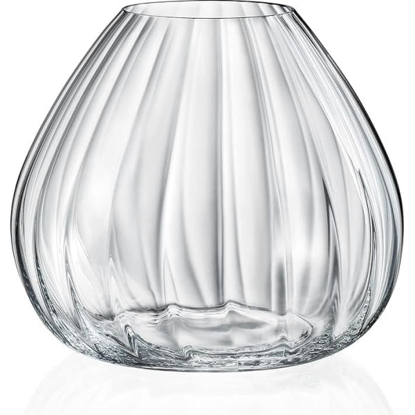 18cm Lead Free Crystal Waterfall Vase