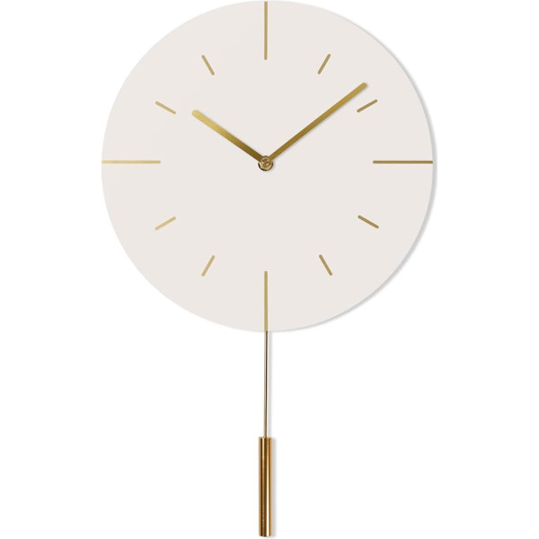 SPIRIT Wall Clock, White, One Size