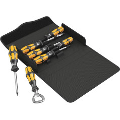 Wera Kraftform 900/7 05137812001 Screw Chisel Set 7-Piece Set