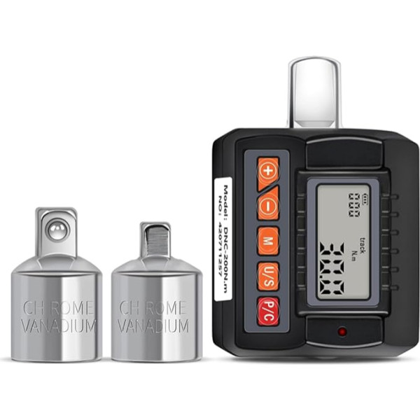 Axaooqeld ANC-200N.M Digital Torque Meter with Backlight Digital Torque Wrench for Motor Vehicles and Bikes