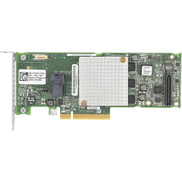 RAID Controller Adaptec ASR-8405 12Gb/s SAS/SATA ASR-8405 RAID Control Card 1G Cache Support Up to 16 Native SAS/SATA Ports for Windows/Red Hat Linux