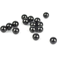 Silicon Nitride Ceramic Balls 0.8 mm 1.588 mm-5 mm Si3N4 G5 Precision Ceramic Bearing Balls Smooth Ball Bead (One Size, 1 mm)