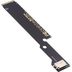 CY Card PCI-E 4.0 M.2 M-Key to Oculink SFF-8612 SFF-8611 Host Adapter for 2022-2023 ThinkBook 16+ External Graphics Card and SSD