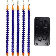 Third Hand Soldering with Anodised Base. Helping Hands Standing. Soldering Holder with 5 Flexible Arms for Electronic Repair. Soldering Station Kit. Helping Hands