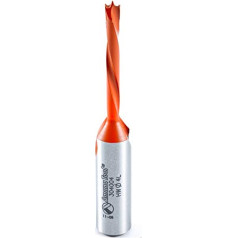Amana Tool 304004 Carbide Tipped Money Tip Drill Bit L x H 4 mm D x 70 mm L x 10 mm SHK