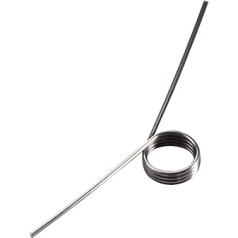 Edelstahl-Torsionsfedern, 10pcs Wire Diameter 1mm, Outer Diameter 10mm, Spring Steel Mechanical Angle 240°, 1x10mm-4 Turns - 240°(1x10mm-4 Turns - 240°)