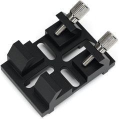 Svbony SV224 Telescopes Finderscope Mount, Metal Dovetail Base for Finder Scope, Dovetail Slot Plate Telescopic Accessories for Installing the Finder Scope for Telescopes