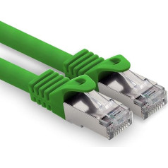 Cat.7 Network Cable, Patch Cable, Ethernet Cable, LAN Cable, CAT.7 S-FTP PIMF LSZH, Compatible with CAT5e, CAT5, CAT6, CAT8, 10Gb s