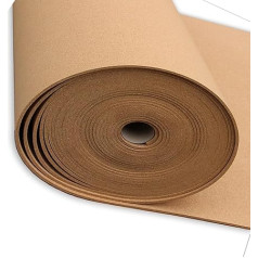 Cork Rolls Natural Large Cork High Density Cork Sheets 1/4 Inch Thick Wall Supplies Thick 8mm 0.6m x 1.5m (Size : 0.6m x 1.5m)