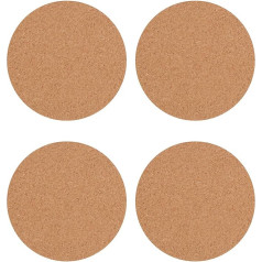 Dasertoe - Adhesive, Cork Mats, Cork Backing for and Accessories (80, Round)