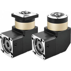 High precision right angle planetary gearbox round or square flange bore output gearbox for stepper electronic starter or servo electronic starter MQXFCZUX(NPFZ Flange,1 to 40)
