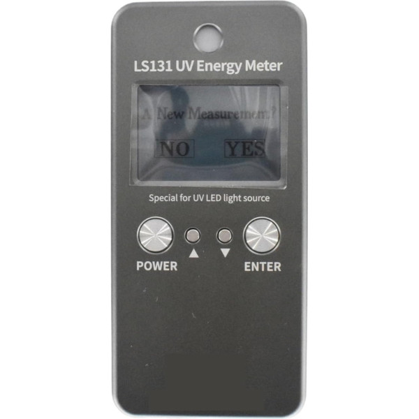 UV-Messgerät, UV-Energiemessrät LS131 UVA-sundheitsmessrät Lichtmessrät for den Leistungs- und Energiewert einer 365 385 395 405 nm UV-LED-Lampe,Kalibrierte Messwerte